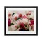 Stupell Industries Lush Haiku Pink & White Flowers Framed Print Under Glass, design by Annabelle Hall